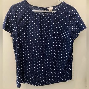 J Crew Linen Blouse